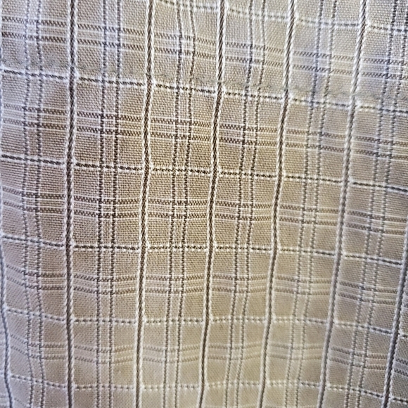 Columbia Mens Long Sleeve Button Down Beige Plaid Size XL - Picture 5 of 7